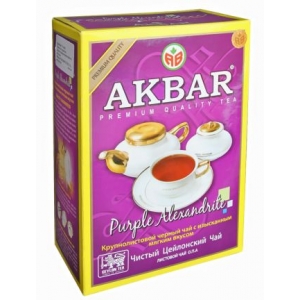 Черный чай  Akbar (Акбар) Фиолетовый Александрит 100г
